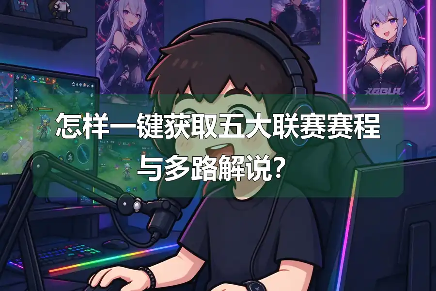 怎样一键获取五大联赛赛程与多路解说？